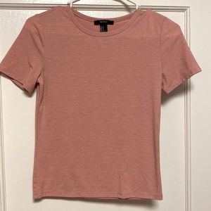 Forever 21 basic pink tshirt